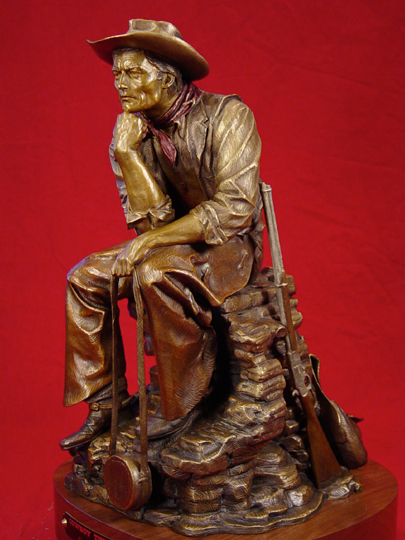 COWBOY THINKER Bronze