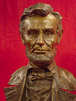 Lincoln Bust Patina by Greg Polutanovich