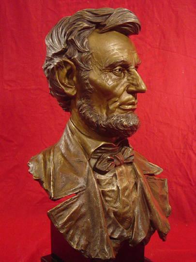 Lincoln Bronze Sculpture by Greg Polutanovich