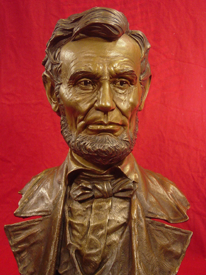 Lincoln Bronze Sculpture by Greg Polutanovich