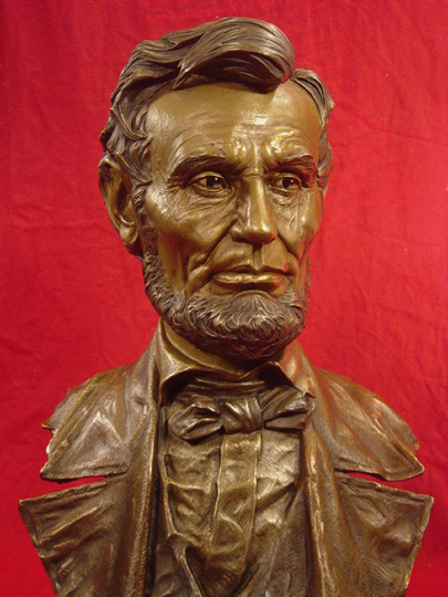 Lincoln Bronze Sculpture by Greg Polutanovich