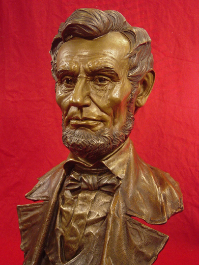 Lincoln Bronze Sculpture by Greg Polutanovich