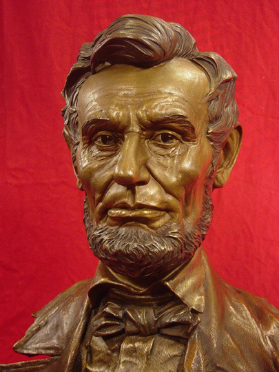 Lincoln Bronze Sculpture by Greg Polutanovich