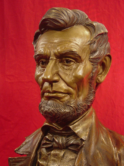 Lincoln Bronze Sculpture by Greg Polutanovich