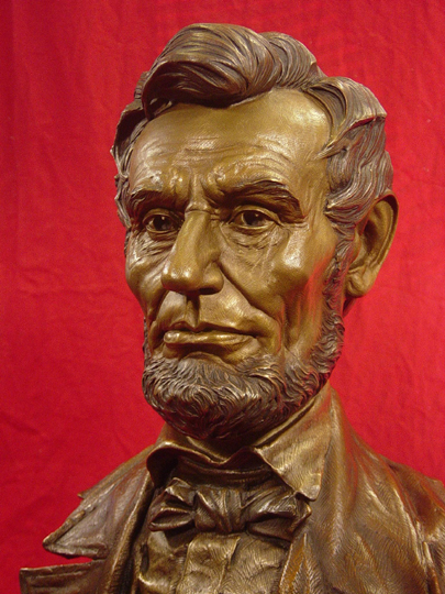 Lincoln Bronze Sculpture by Greg Polutanovich