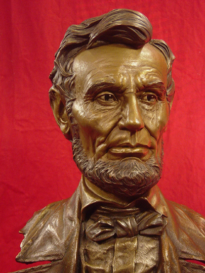 Lincoln Bronze Sculpture by Greg Polutanovich