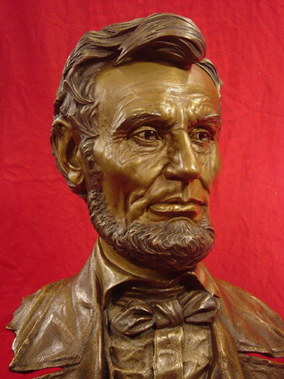 Lincoln Bronze Sculpture by Greg Polutanovich