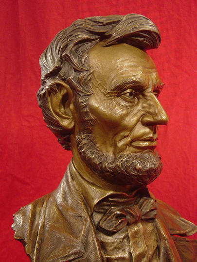 Lincoln Bronze Sculpture by Greg Polutanovich