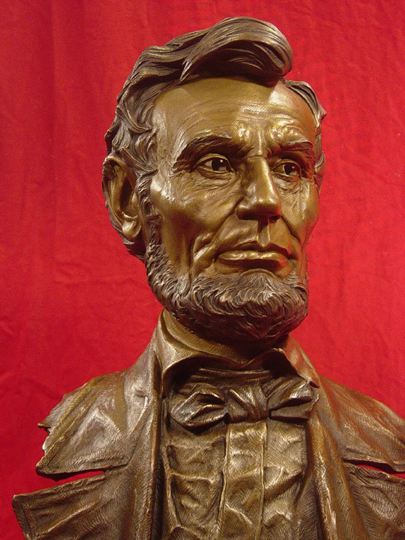 Lincoln Bronze Sculpture by Greg Polutanovich