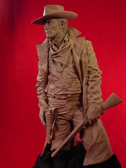 PEACEMAKER Clay Sculpture