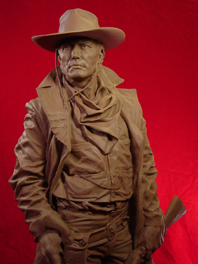 PEACEMAKER Clay Sculpture