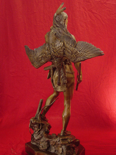 The Archer Bronze Sculpture by Greg Polutanovich