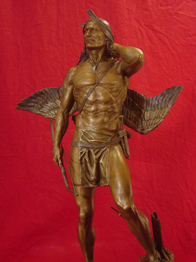 The Archer Bronze Sculpture by Greg Polutanovich