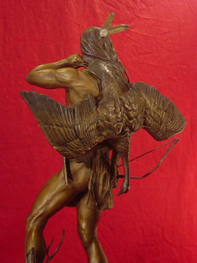 The Archer Bronze Sculpture by Greg Polutanovich