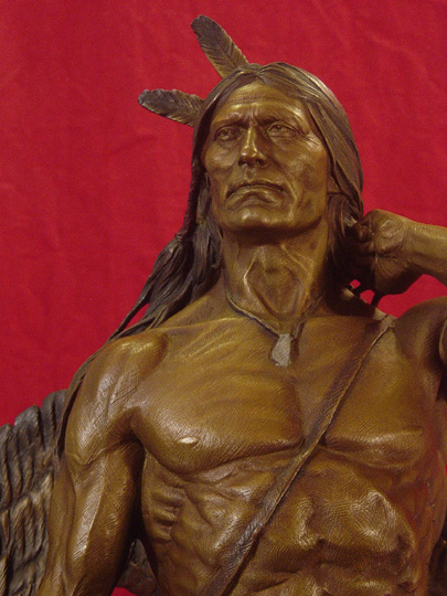 The Archer Bronze Sculpture by Greg Polutanovich