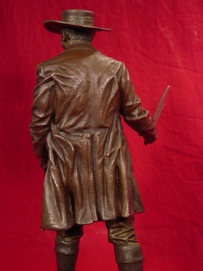 Jim Bowie Bronze Sculpture by Greg Polutanovich