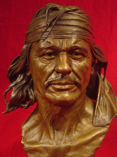 CHATO Bronze Sculpture