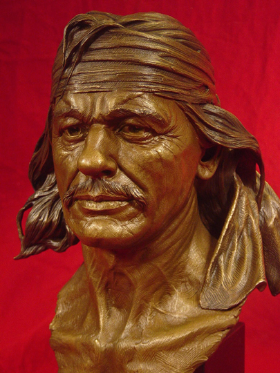 CHATO Bronze Sculpture