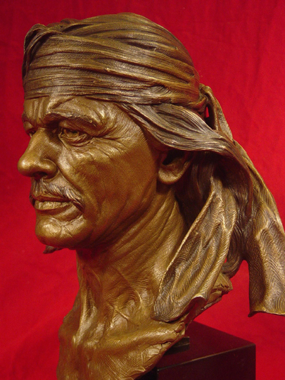 CHATO Bronze Sculpture