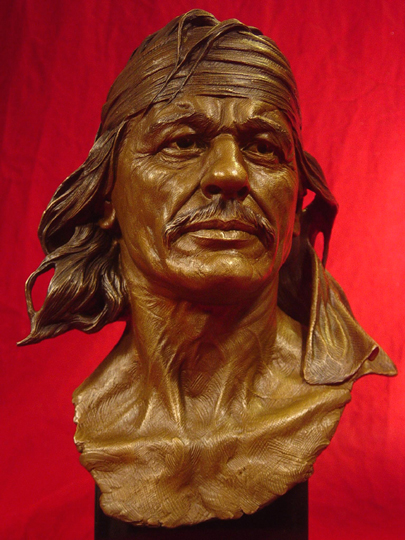 CHATO Bronze Sculpture