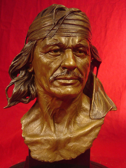 CHATO Bronze Sculpture