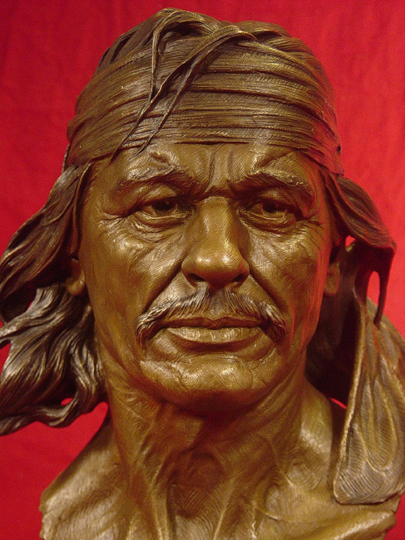 CHATO Bronze Sculpture