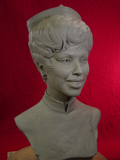 Diahann Carroll Commission Sculpture