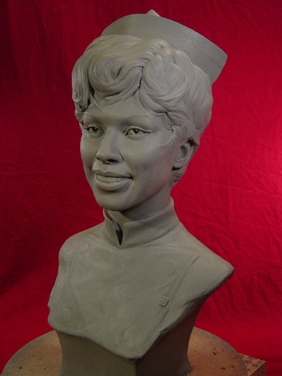 Diahann Carroll Commission Sculpture