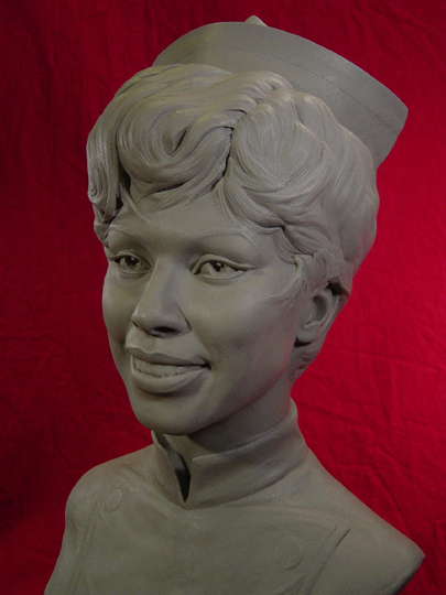 Diahann Carroll Commission Sculpture