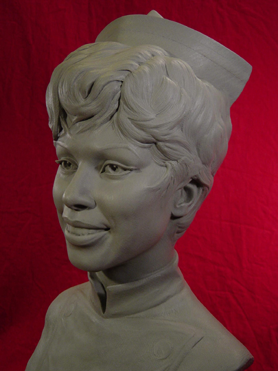 Diahann Carroll Commission Sculpture