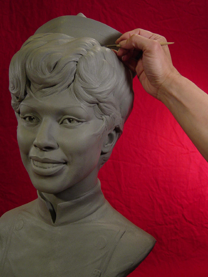 Diahann Carroll Commission Sculpture