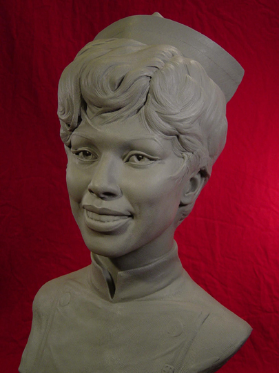 Diahann Carroll Commission Sculpture