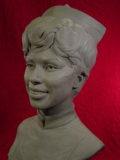 Diahann Carroll Commission Sculpture