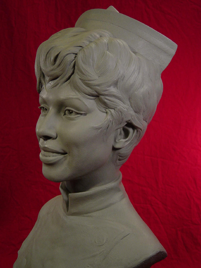 Diahann Carroll Commission Sculpture