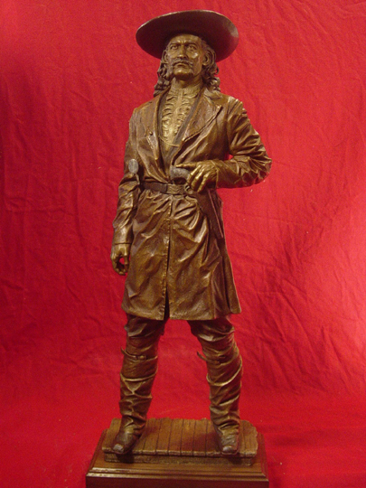 James Butler Hickok Bronze Sculpture