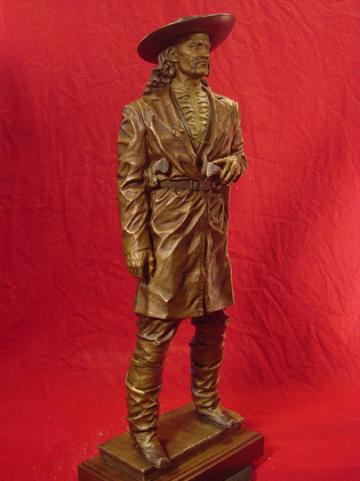 James Butler Hickok Bronze Sculpture