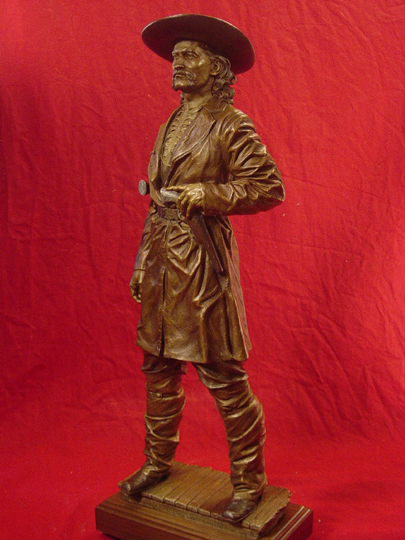 James Butler Hickok Bronze Sculpture