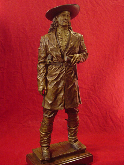 James Butler Hickok Bronze Sculpture