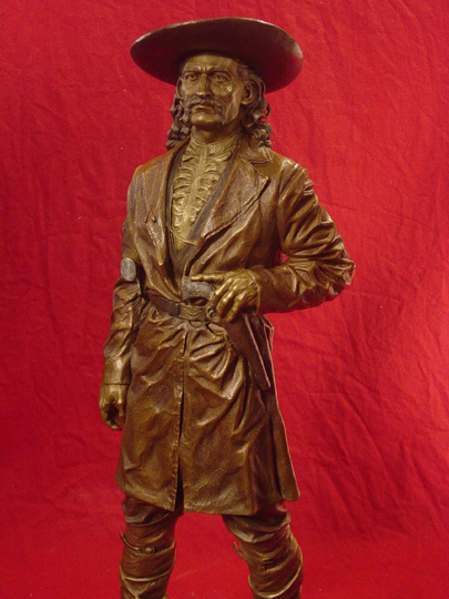 James Butler Hickok Bronze Sculpture