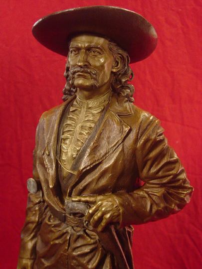 James Butler Hickok Bronze Sculpture