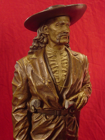 James Butler Hickok Bronze Sculpture