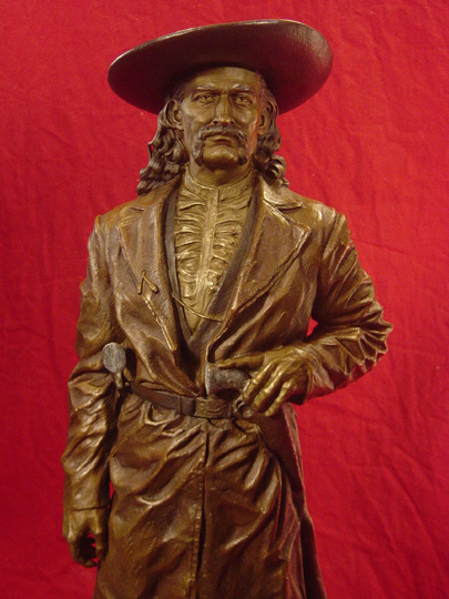 James Butler Hickok Bronze Sculpture