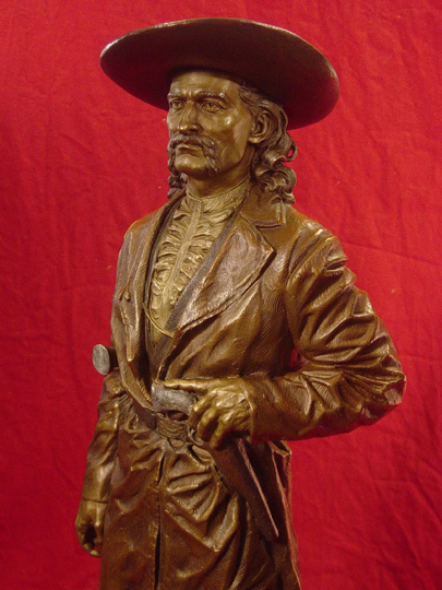 James Butler Hickok Bronze Sculpture