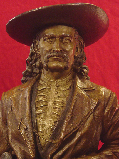 James Butler Hickok Bronze Sculpture