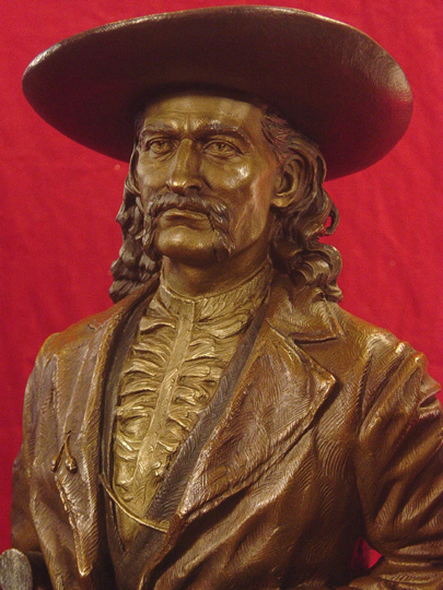 James Butler Hickok Bronze Sculpture