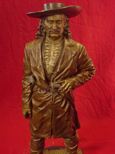 James Butler Hickok Bronze Sculpture