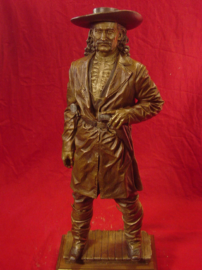 James Butler Hickok Bronze Sculpture