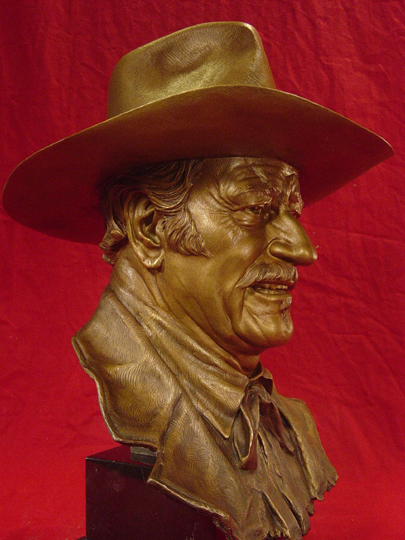 SHOOTIST Bronze Sculpture by Greg Polutanovich