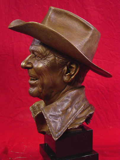 REAGAN COUNTRY Bronze Sculpture by Greg Polutanovich