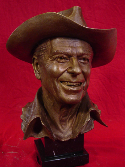 REAGAN COUNTRY Bronze Sculpture by Greg Polutanovich